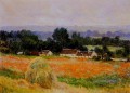 Heuschober bei Giverny Claude Monet